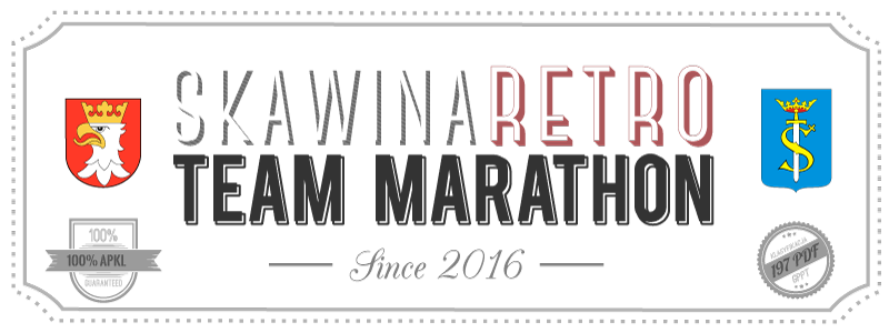 Skawina Retro Team Marathon (logo)