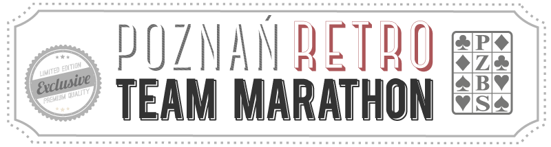 Poznań Retro Tewam Marathon (logo)